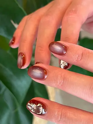 ネイル aiu  ｱｲﾕｰ ちひろのネイルデザイン