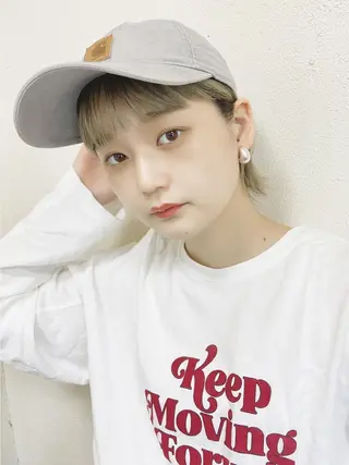 ショート カラー shiori ❤︎ /透明感カラーのヘアスタイル