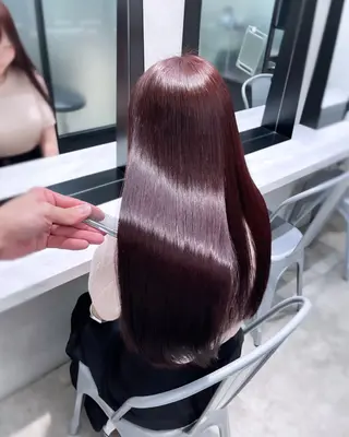 韓国レイヤーカット 髪質改善▫️水野有真のヘアスタイル