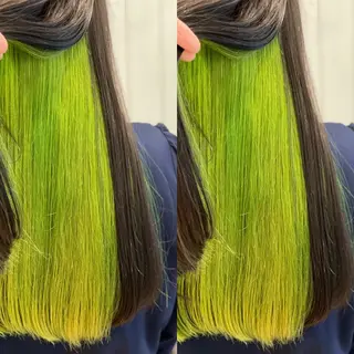 ロング カラー Snaly カラー特化ページのヘアスタイル