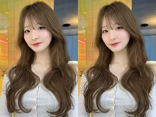 ロング MASHU韓国ヘア/ レイヤー/透明感カラのヘアスタイル