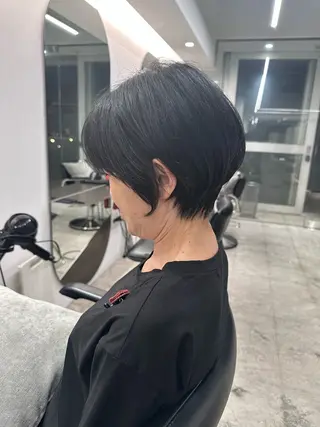 ショート mio/【日本橋】 パーマモデルのヘアスタイル
