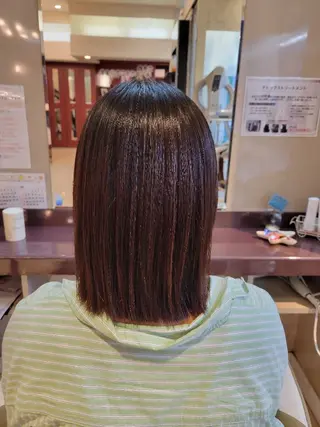 ミディアム さとう かなこのヘアスタイル