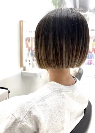 ショート ショート ボブ/ 松田優心のヘアスタイル