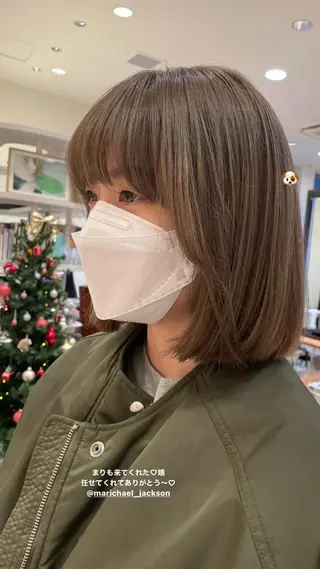 ミディアム カラー uyu所属・♡kyoka /  uyu♡のヘアスタイル