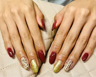 ネイル goldgleams ちなのネイルデザイン