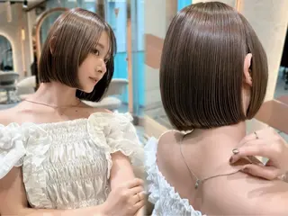 ショート 韓国ヘア/美髪矯正/ Haruna🦋のヘアスタイル