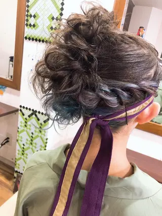 ミディアム 國次 夕貴のヘアスタイル