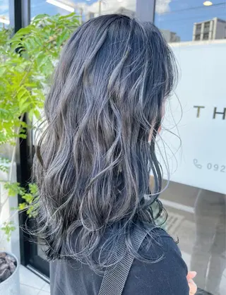 ミディアム カラー ヘアアレンジ ダブルカラー /まつ毛パーマ🎀のヘアスタイル