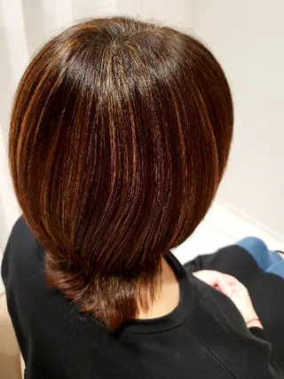 カラー sui奈良店所属・加東 怜のヘアスタイル