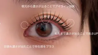 マツエク・マツパ BRISE erikaのマツエク・マツパデザイン