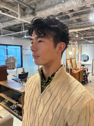 ショート パーマ Hayashi Shioriのヘアスタイル