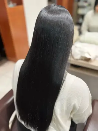 ロング 小川 夏実のヘアスタイル