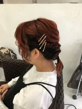 ヘアアレンジ HempBeauty 浅野アサミのヘアスタイル