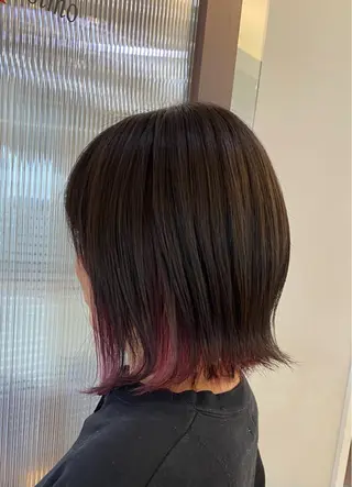 ミディアム 鈴木 千恵子のヘアスタイル