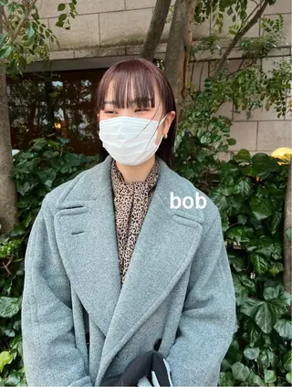 ミディアム カラー ELENA所属・ナチュラルなショート 北本空河のヘアスタイル