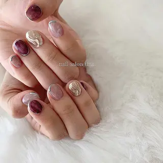 ネイル nail salon tina.所属・中山 はづきのネイルデザイン