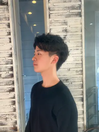 パーマ メンズ 髪質改善/ストレート パーマ長久手/ひかるのヘアスタイル