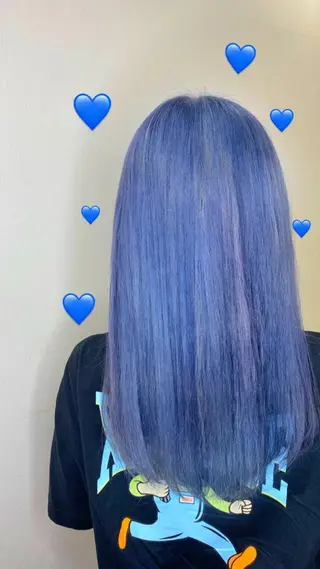 カラー benji所属・Hamatsu Misakiのヘアスタイル