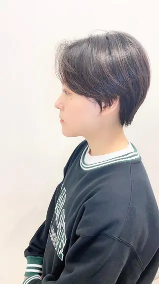 ショート カラー ヘアアレンジ 似合わせ専門美容師 なかじまのヘアスタイル