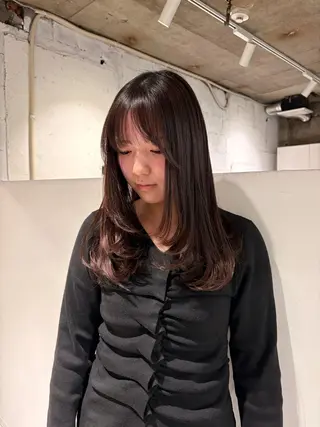 セミロング noki /bob layerのヘアスタイル