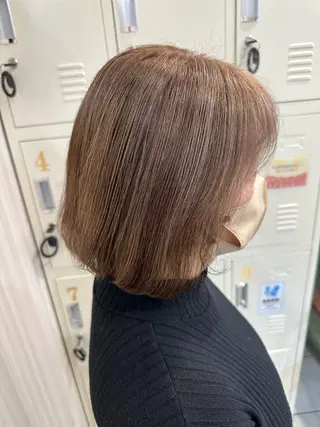 ミディアム 【寺田町】ソリハシ アキラのヘアスタイル