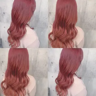 ロング カラー ヘアアレンジ 💕ブリーチ/ヘアメ 🎀YUUKAのヘアスタイル