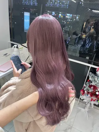 ロング 韓国ヘア🎀艶髪 /渋谷/Manaeのヘアスタイル