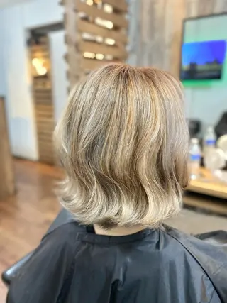 ショート カラー Lizir  ルズィール所属・Luzir⭐︎ GEN⭐︎のヘアスタイル