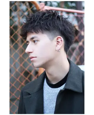 メンズ PERCUT 中島快のヘアスタイル