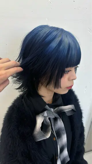 ミディアム カラー 🐶ひかる🐶 JILLSTUDIOのヘアスタイル