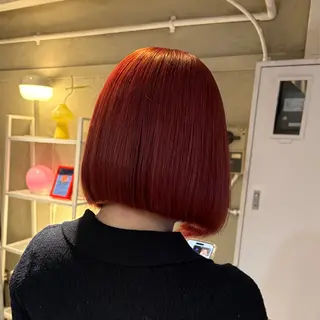 ミディアム カラー 🫧ハイトーン×艶 カラー🫧 Rionのヘアスタイル