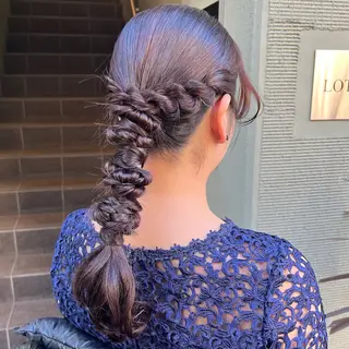 ロング ヘアアレンジ KIHO ｜Bond 三軒茶屋のヘアスタイル