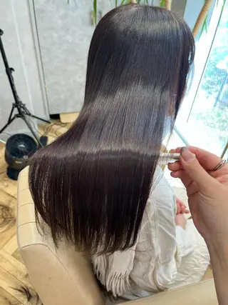 ロング enn to yuu所属・髪質改善&大人ボブ ♡KURENAのヘアスタイル