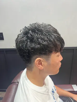 ショート パーマ いまり てるくにのヘアスタイル