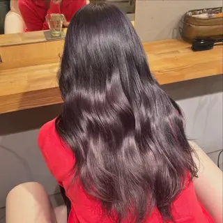 ロング Ashe　oleng所属・オモヤ ウタノのヘアスタイル