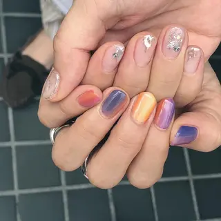 ネイル 中牟田 彩水のネイルデザイン