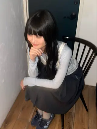 ロング カラー ヘアアレンジ ᵐⁱᵏⁱᵏᵒ / レイヤー★のヘアスタイル