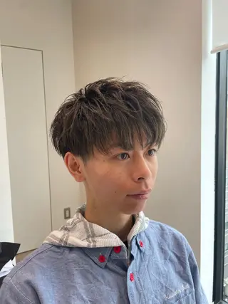 メンズ かねやす ゆなのヘアスタイル