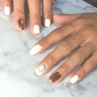 ショート ネイル 🦋Kiyomi. 🦋のネイルデザイン