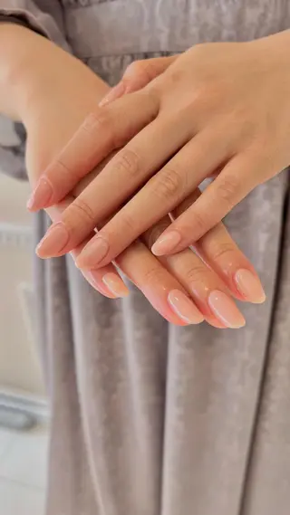 ネイル 🎀チーク/ちゅるん 🫧chisa🎀のネイルデザイン