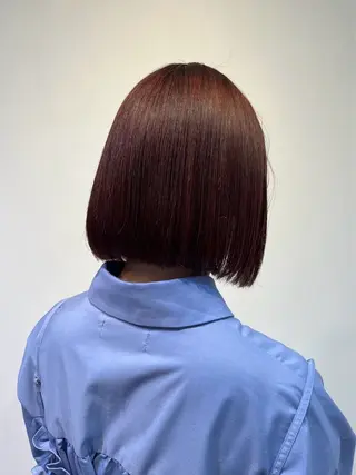 ミディアム カラー FILMS所属・FILMS 銀座店 Mikotoのヘアスタイル