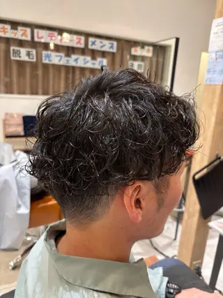 パーマ メンズ AGU hair vigor 三条店所属・AGU 三条店 林　雄のヘアスタイル