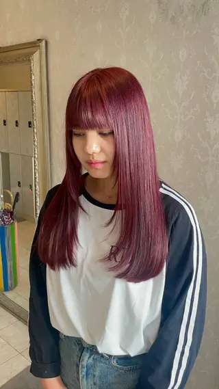 セミロング hair  studio A.R.S所属・烏丸/艶髪/レイヤー /韓国風/廣瀬尚輝のヘアスタイル