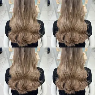 セミロング カラー 髪質改善/艶カラー/ メンズパーマ/鈴木のヘアスタイル