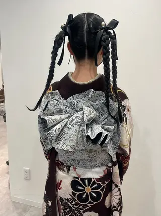 ロング カラー TaNa. EMINA✩⋆*のヘアスタイル