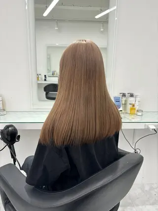 ロング カラー 💖ミルクティー💖 あかり💖のヘアスタイル