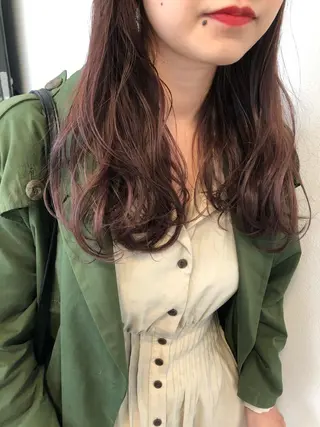 ロング カラー tablier所属・北名古屋 /美容院カフェのヘアスタイル