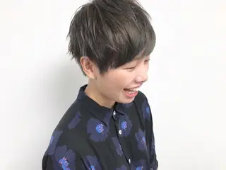 ショート カラー MAIKO 【中崎・茶屋町】のヘアスタイル