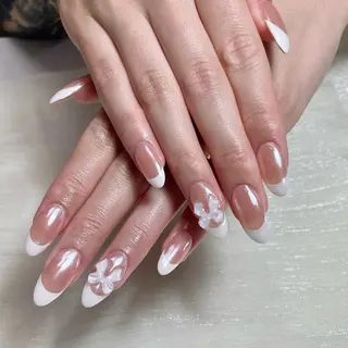 ネイル By moonネイル 🌷ワンホン/韓国風のネイルデザイン